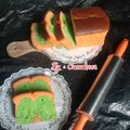 Cooksnap dari Cassalover ( AyuCIMO ) untuk resep Bread Cake (Roti di dalam Chiffon Cake)