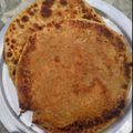 Vidhya Bala का कुकस्नैप जब उन्होंने गोभी का पराठा (gobhi ka paratha recipe in Hindi) बनाया था।