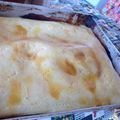 El cooksnap de Gisell García Pereira cuando hizo Torta chivito.