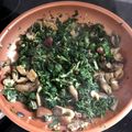 El cooksnap de MarianRo cuando hizo Acelgas con revuelto de setas.