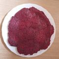 El cooksnap de Raquel Jimenez cuando hizo Pancakes de remolacha.