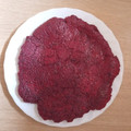 El cooksnap de Raquel Jimenez cuando hizo Pancakes de remolacha.