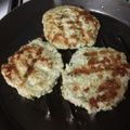 El cooksnap de Emma Accorinti cuando hizo Hamburguesas caseras con pechuga de pollo.