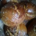 El cooksnap de Marilin Garcia cuando hizo Bollos árabes con hinojo y sésamo.