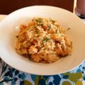 El cooksnap de rosalia ferragud gorrita cuando hizo Risotto de salmón.