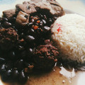 El cooksnap de Suzana Diaz Varas cuando hizo Feijoada.