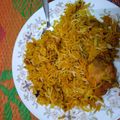 Maria Shujaat's cooksnap of when they made Chicken biryani.
