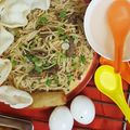Sumaiya Muddasir's cooksnap of when they made Low Carb Egg Noodles💛🍝.