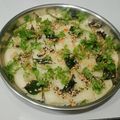 ushma prakash mevada's cooksnap of when they made પૌઆ ના ખમણ ઢોકળા (Paua Na Khaman Dhokla Recipe In Gujarati).
