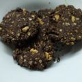 El cooksnap de monicajn cuando hizo Cookies chocolate y nueces veganas.