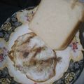 Shagufta Sheikh's cooksnap of when they made Half fry Egg With bread.