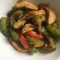 Cooksnap dari Yulis Arifatun untuk resep Tumis Ayam Pare dan Paprika saus tiram