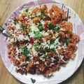 Rafiqua Shama का कुकस्नैप जब उन्होंने झटपट एग फ्राइड राइस (Jhatpat egg fried rice recipe in Hindi) बनाया था।