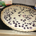 El cooksnap de Kathy cuando hizo Kuchen de Arándanos.