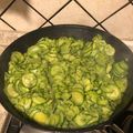 il Giulia 🌺 quando ha preparato Zucchine trifolate