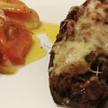 El cooksnap de khyra99 cuando hizo Berenjenas rellenas de carne y bechamel 🍆.