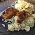 El cooksnap de SheiiLary Aguilar cuando hizo Pollo con mostaza y miel.