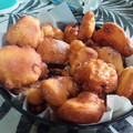 El cooksnap de Fernanda Gutierrez cuando hizo Buñuelitos dulces.