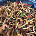 El cooksnap de Alícia Peñarroja Castellet cuando hizo Wok de pasta con sepia y verduras al Oporto.