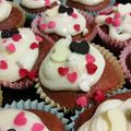 El cooksnap de Fátima M. cuando hizo Cupcakes Red Velvet Veganos.