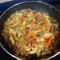 El cooksnap de Marcos Alexis Travieso Morales cuando hizo Quinoa con pollo al curry y calabaza.
