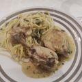 Cooksnap de Cláudio Sousa quando cozinhou Fricassé de Frango.