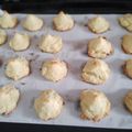 El cooksnap de Flor Yako cuando hizo Coquitos de Coco Rallado.