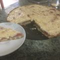 El cooksnap de Amparito Araya cuando hizo Kuchen de frutillas.