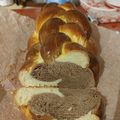 Brigitta Molnár Cooksnap-ja, amikor elkészítette a(z) Színes fonott foszlós kalács receptet.
