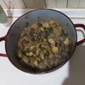 El cooksnap de Gema Arroyo cuando hizo Acelgas rehogadas con patatas.