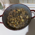 El cooksnap de Gema Arroyo cuando hizo Acelgas rehogadas con patatas.