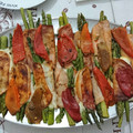 El cooksnap de armamosgroup cuando hizo Espárragos trigueros con jamón York y queso.