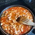 El cooksnap de Pablo Romay cuando hizo Arroz con alubias y chorizo.