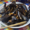 El cooksnap de ale bandera cuando hizo Clochinas o mejillones en salsa Valenciana .