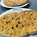 El cooksnap de Encar cuando hizo Borrachas de queso al horno.