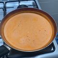 El cooksnap de Maru Caballero cuando hizo Salsa rosa para las pastas 🍝.