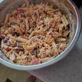 Nancy 's cooksnap of when they made Mexican pasta salad.