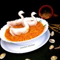 Sheela Biswas 's cooksnap of when they made ক্ষীরের পুর ভরা হাঁস দুধপুলি(kheerer pur bhara has doodh puli recipe in Bengali).