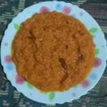 Mrs. Rashid's cooksnap of when they made Gajra ka Halwa.