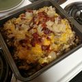 rhett-tro's cooksnap of when they made Bacon cheeseburger meatloaf.