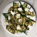 mk's cooksnap of when they made Warm Summer Salad with a mint and honey dressing.