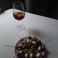 El cooksnap de Sonia cuando hizo Pintxo Gilda.