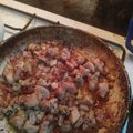 El cooksnap de Jorge Washington Campos Gomez cuando hizo Pollo a la panceta con cebollas y hongos.