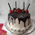 Cooksnap dari Ummu Salma Muhammad untuk resep Blackfores kukus 4 telur untuk kue ulang tahun
