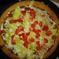 erickblossomgame34's cooksnap of when they made BLT Pizza.