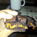 El cooksnap de Micaela Ortega cuando hizo Brownies súper fáciles.