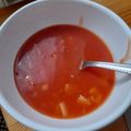 Andrea Kálóczy Cooksnap-ja, amikor elkészítette a(z) Menzás paradicsomleves receptet.