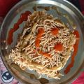 Jinal Shah's cooksnap of when they made Vag maggi.
