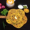 Keshma Raichura's cooksnap of when they made મિસ્સી રોટી (Missi Roti Recipe In Gujarati).