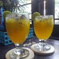 Cooksnap dari Dapoer_Bia untuk resep Es Jeruk Kelapa Muda KW